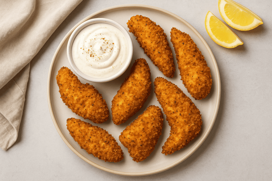 Air Fryer Buttermilk Chicken Tenders