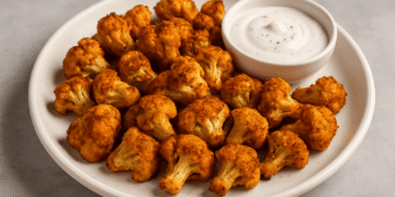 Air Fryer Cauliflower Bites (Crispy & Spicy)
