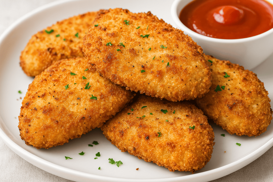 Air Fryer Chicken Cutlets (Crispy & Juicy)