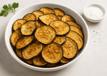 Air Fryer Eggplant Chips (Crispy & Healthy Snack)