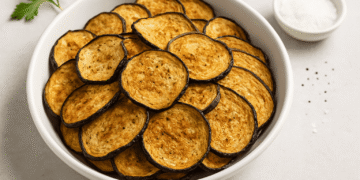 Air Fryer Eggplant Chips (Crispy & Healthy Snack)