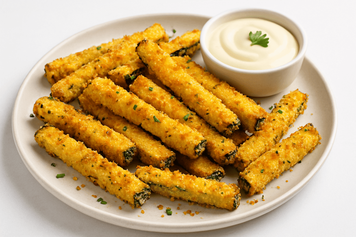 Air Fryer Zucchini Fries (Crispy & Guilt-Free)