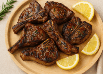 Lamb Chops with Rosemary & Garlic (Aussie BBQ Favourite)
