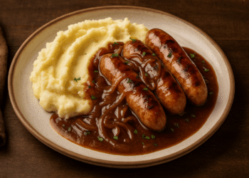 Bangers and Mash (Traditional Aussie Style)
