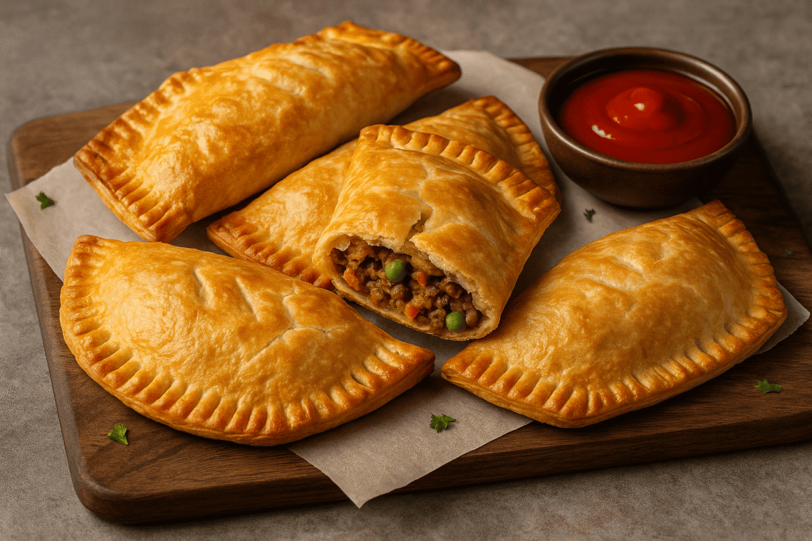 Beef and Veggie Pasties (Traditional Aussie Style)