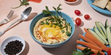 Cottage Cheese Bowl with Fresh Veggies & Seeds