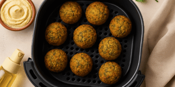 Air Fryer Falafel Balls (Crispy & Oil-Free)
