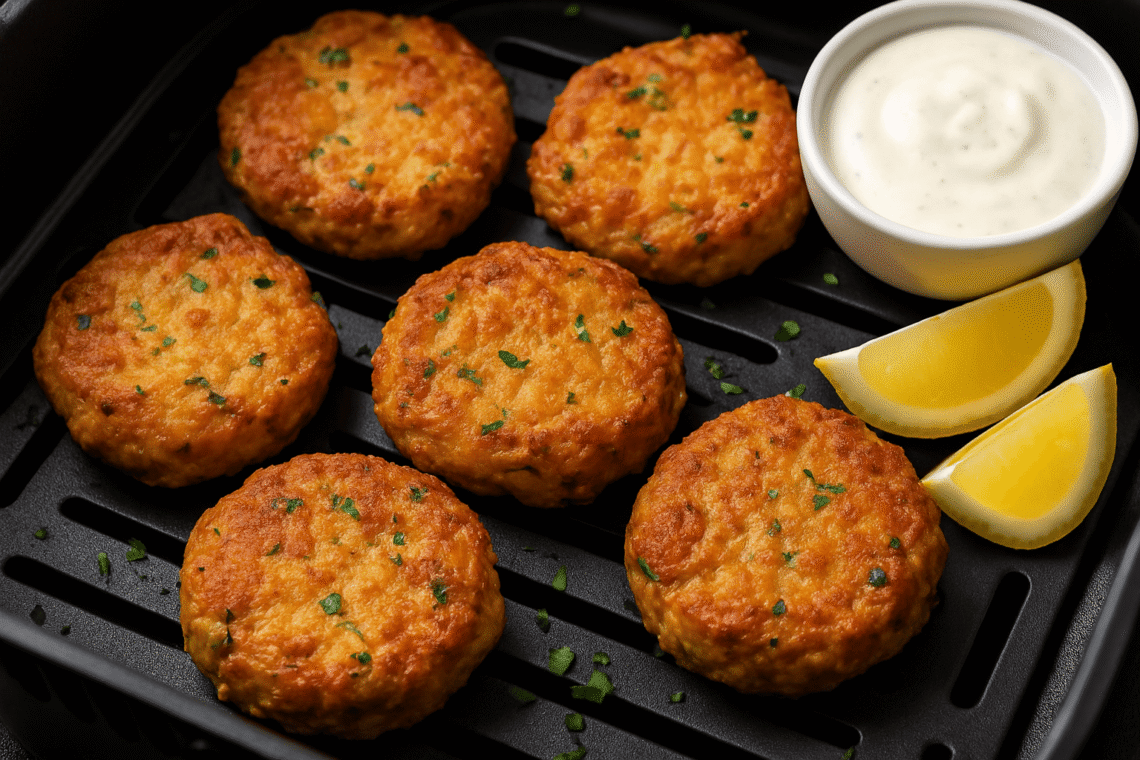 Air Fryer Tuna Patties (Crispy & Protein-Packed)