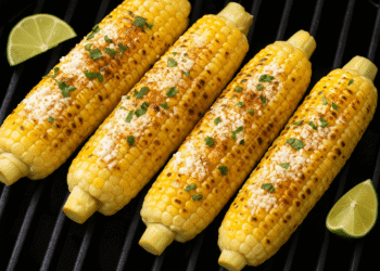 BBQ Grilled Elote-Style Corn (Mexican Street Corn)