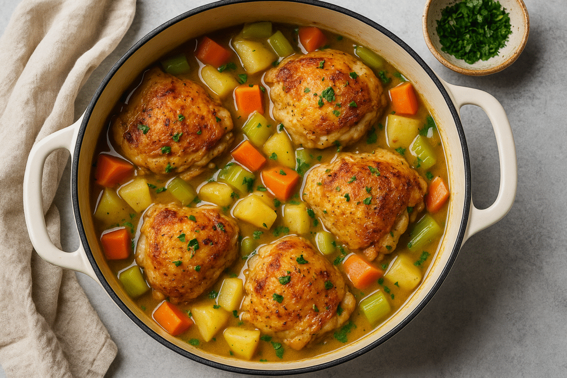 One-Pot Chicken & Veggie Casserole