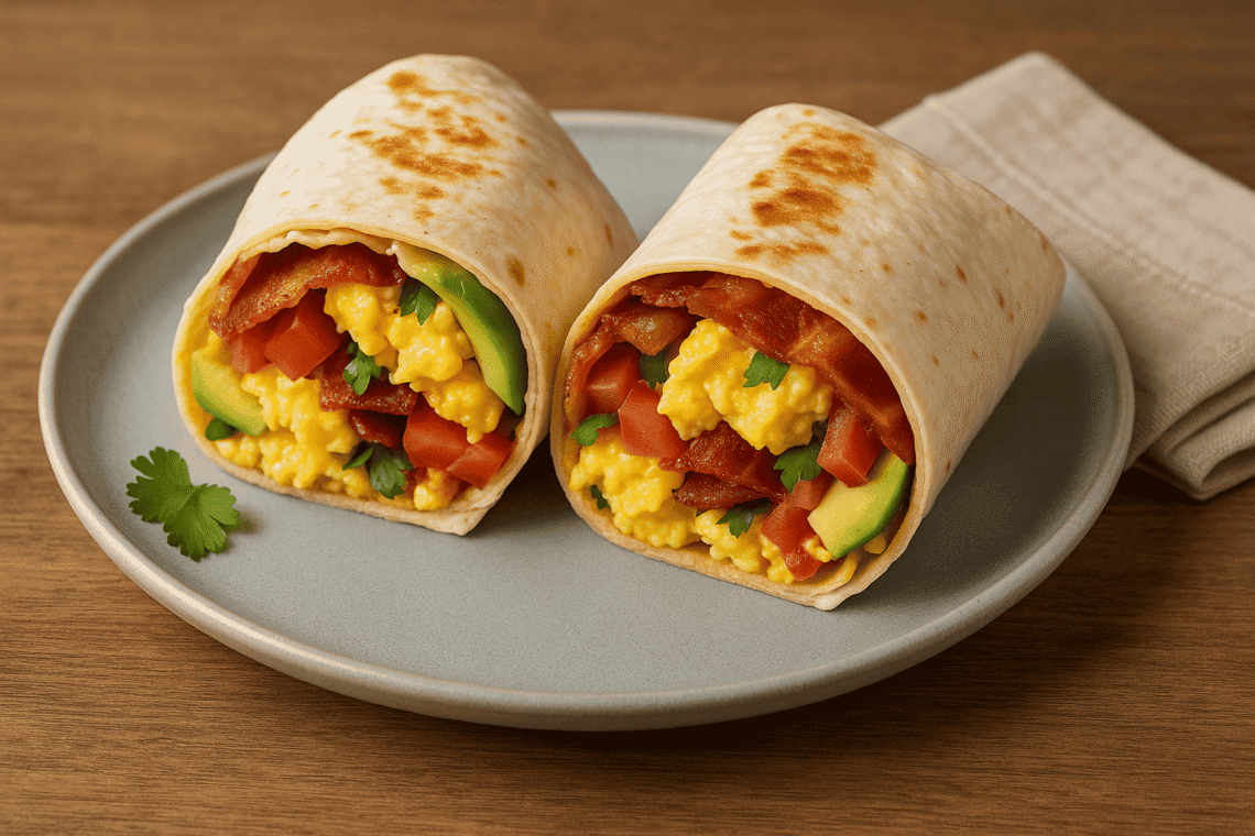 Savory Breakfast Burrito (Hearty & Portable)