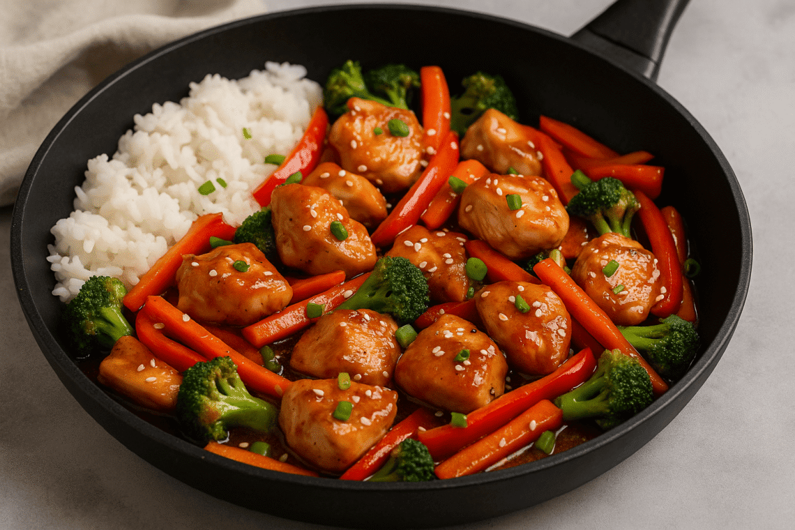 Sweet and Spicy Chicken Stir-Fry