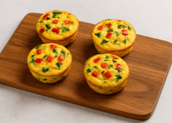 Air Fryer Egg & Veggie Breakfast Cups