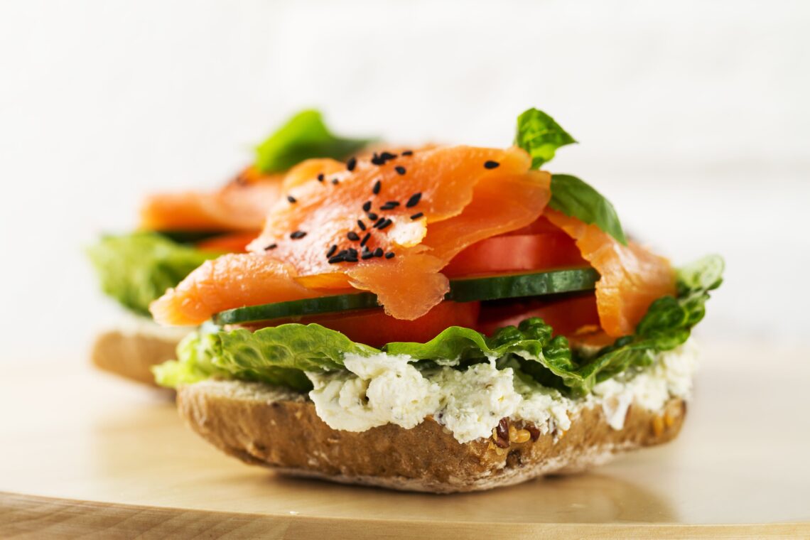 Smoked Salmon & Cream Cheese Bagel (Café-Style Favourite)
