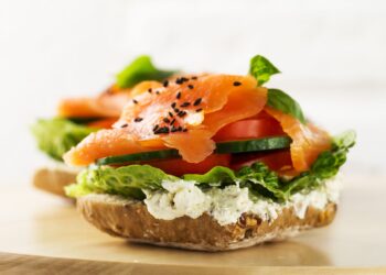 Smoked Salmon & Cream Cheese Bagel (Café-Style Favourite)