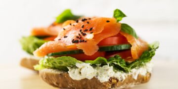Smoked Salmon & Cream Cheese Bagel (Café-Style Favourite)